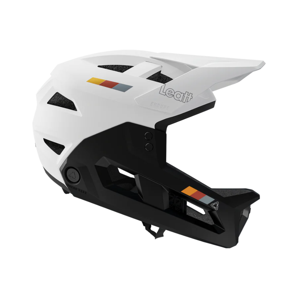 Capacete MTB Enduro 2.0 Branco/Preto - Leatt