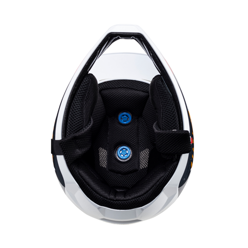 Capacete Mtb Gravity 2.0 Branco e Vermelho - Leatt