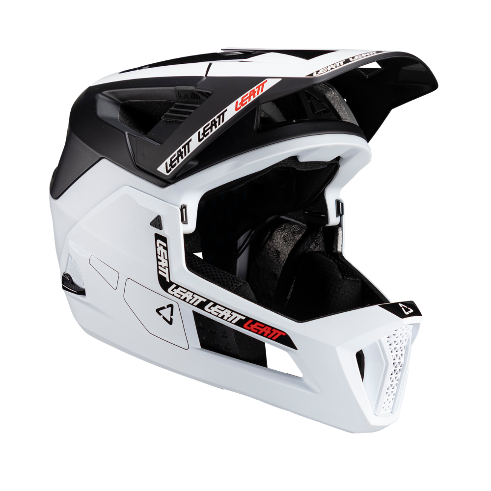 Capacete Mtb Enduro 4.0 Branco e Preto - Leatt