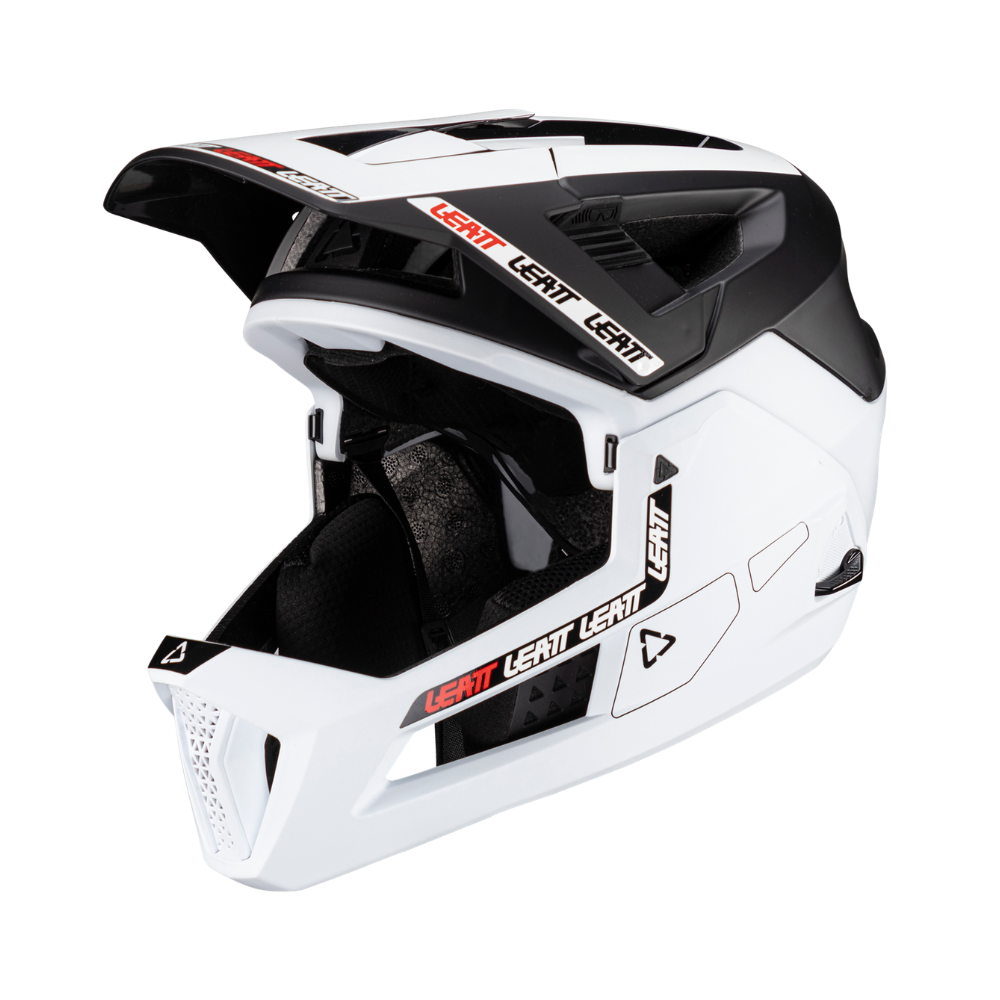 Capacete Mtb Enduro 4.0 Branco e Preto - Leatt
