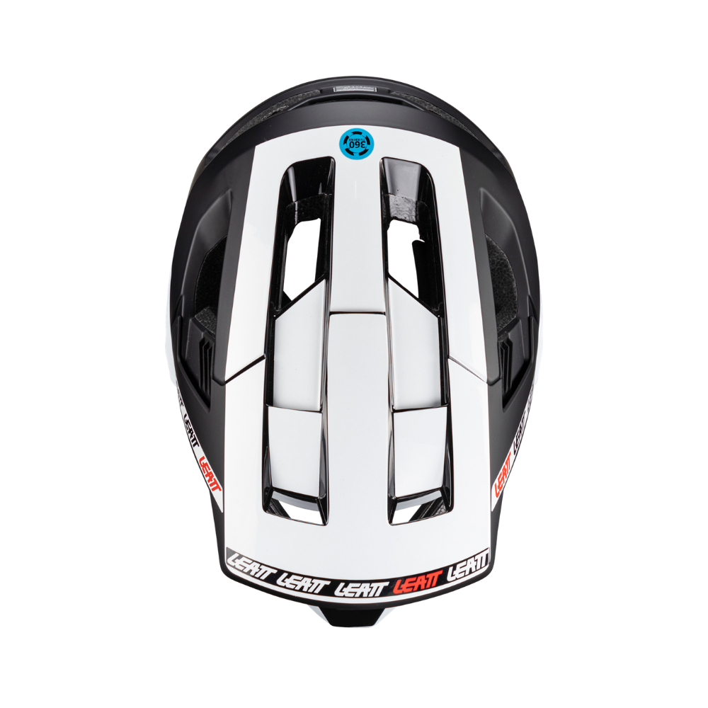 Capacete Mtb Enduro 4.0 Branco e Preto - Leatt