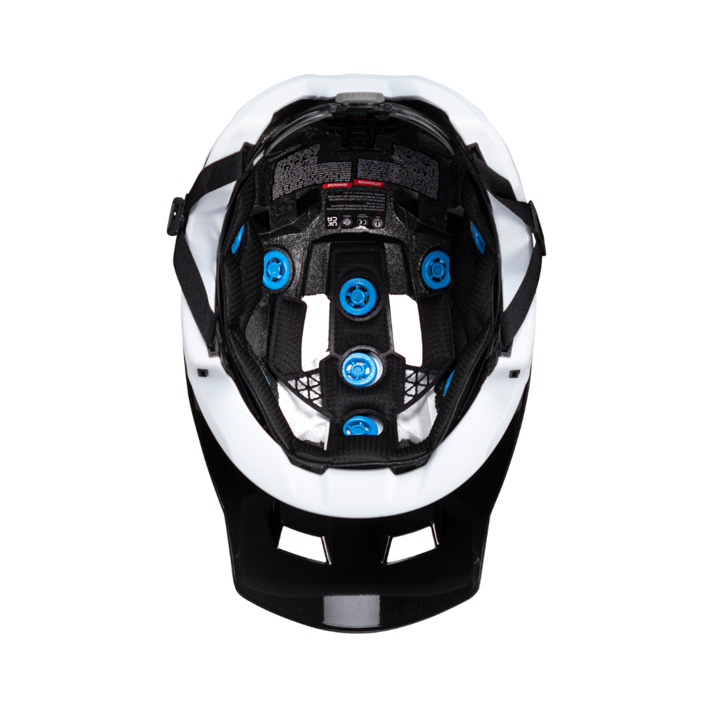 Capacete Mtb Enduro 4.0 Branco e Preto - Leatt