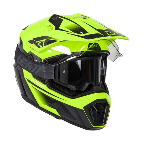 Capacete Adventure 8.5 com Óculos Amarelo e Preto - Leatt