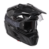 Capacete Adventure 8.5 com Óculos Preto - Leatt