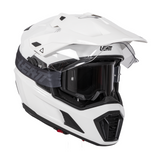 Capacete Adventure 8.5 com Óculos Branco - Leatt