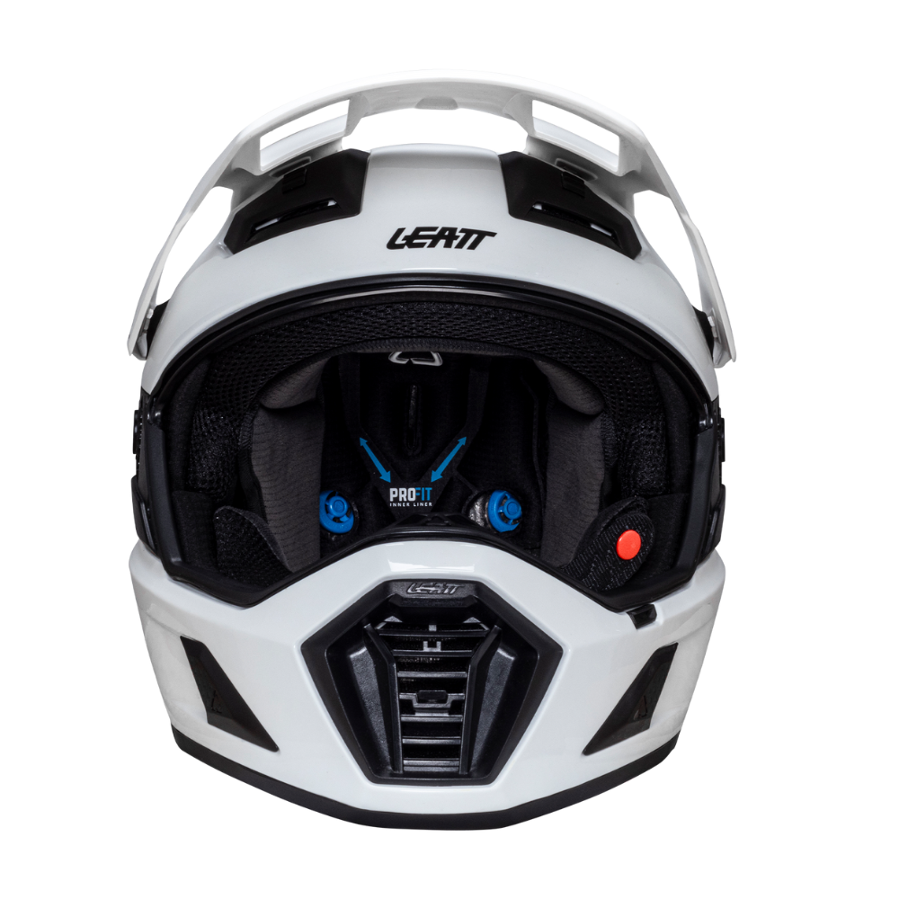 Capacete Adventure 8.5 com Óculos Branco - Leatt