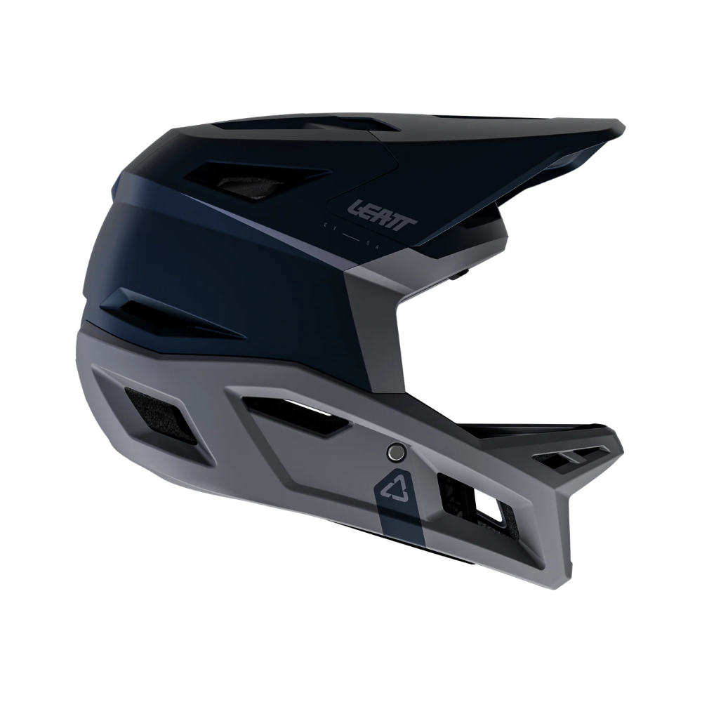 Capacete MTB Gravity 4.0 Preto com Cinza - Leatt