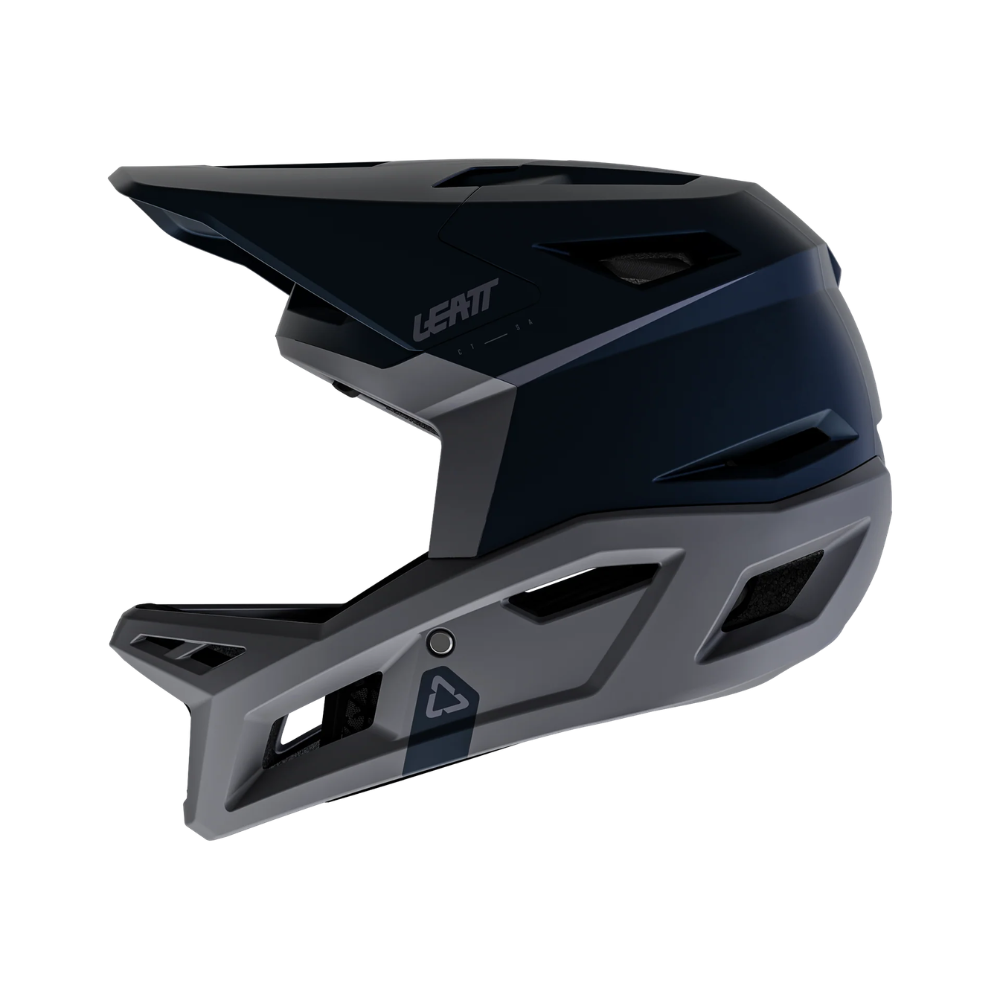 Capacete MTB Gravity 4.0 Preto com Cinza - Leatt