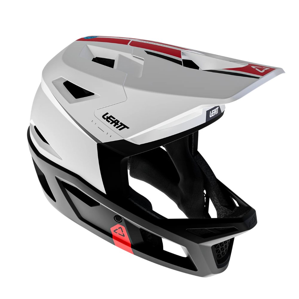 Capacete MTB Gravity 4.0 Preto com Branco - Leatt