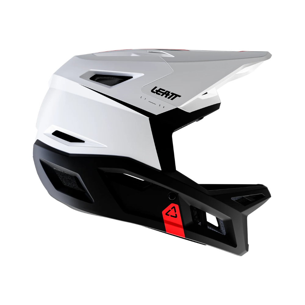 Capacete MTB Gravity 4.0 Preto com Branco - Leatt