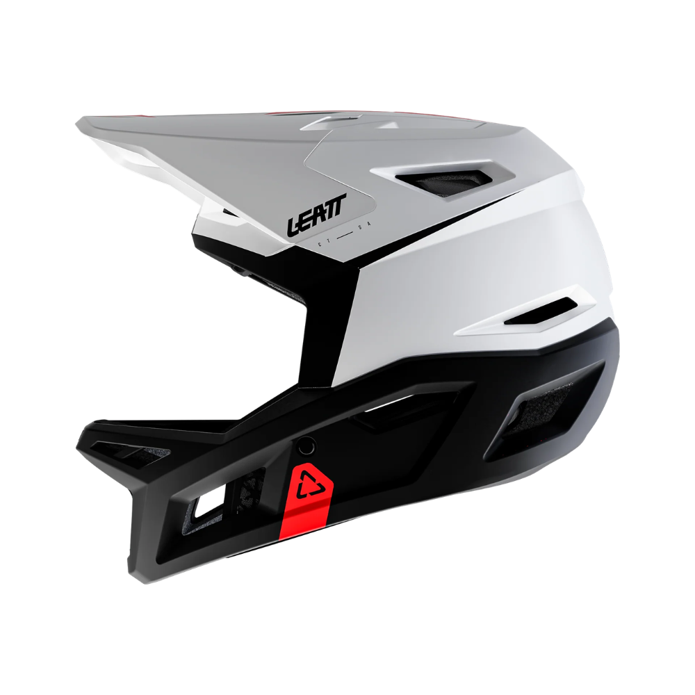 Capacete MTB Gravity 4.0 Preto com Branco - Leatt