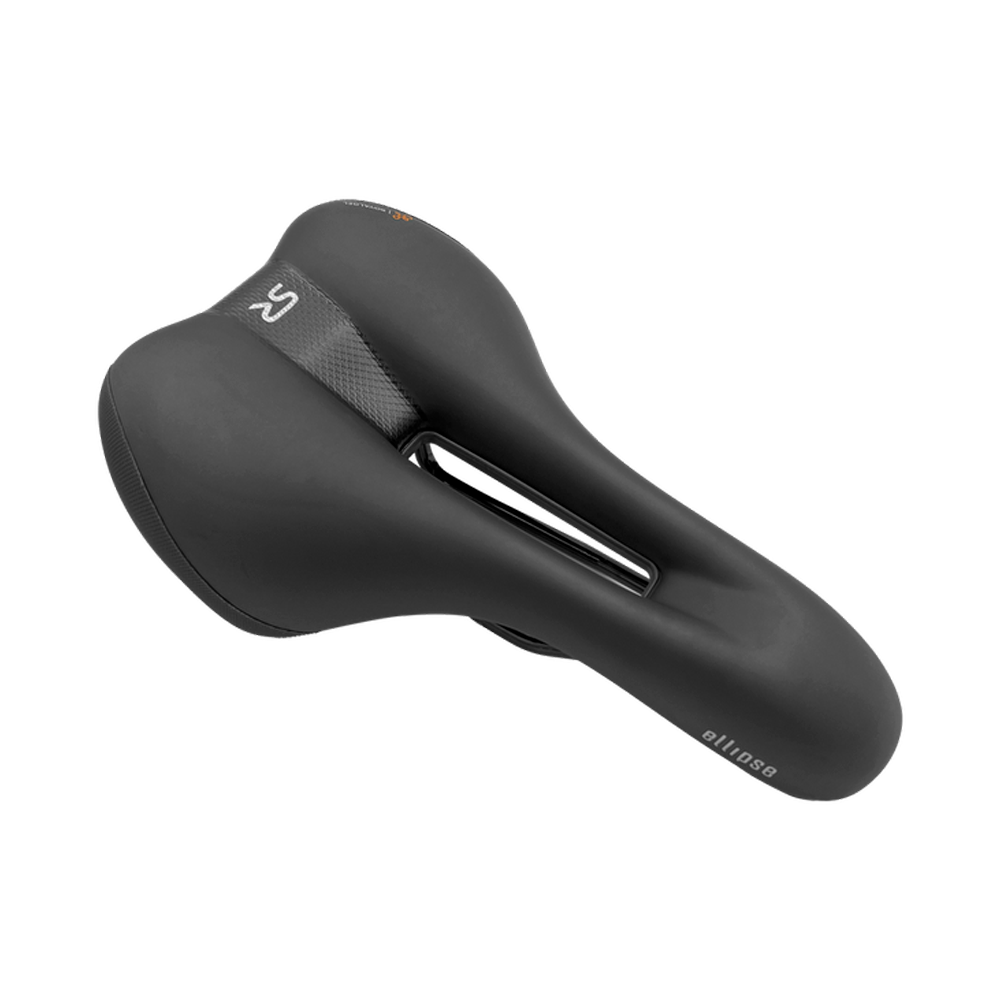 Banco MTB Selim Gel Ellipse Anatômico Com Blister Preto - Selle Royal