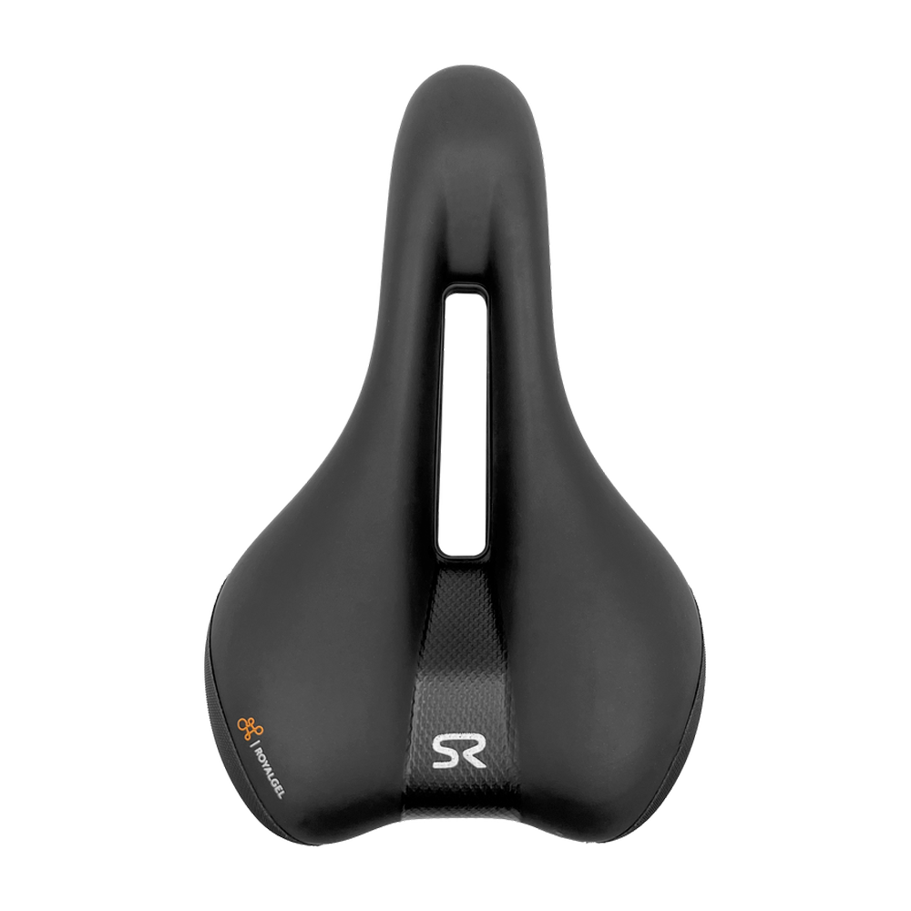 Banco MTB Selim Gel Ellipse Anatômico Com Blister Preto - Selle Royal