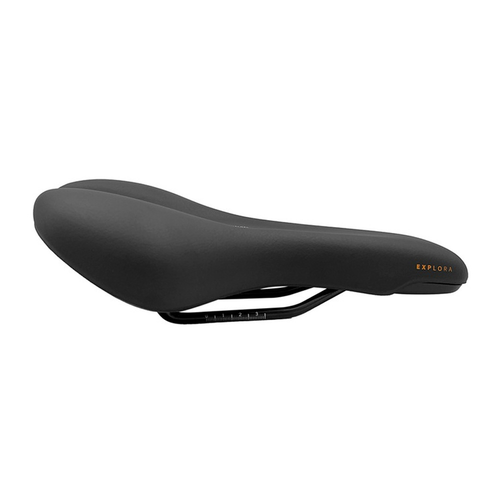 Banco MTB Selim Gel Explora Trekking Com Blister Preto - Selle Royal