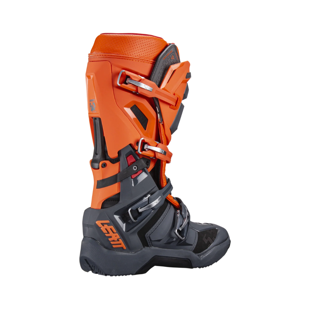 Bota Flexlock Enduro 5.5 Laranja com Cinza - Leatt