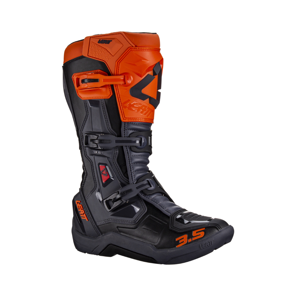 Bota Moto 3.5 Laranja e Preto - Leatt