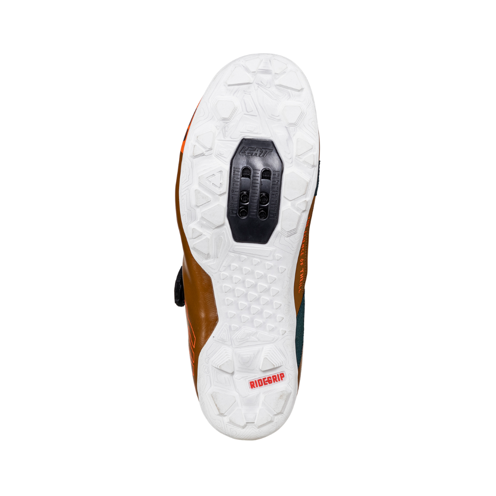 Sapatilha Mtb Proclip Endurance 8.0 Branco, Verde e Marrom - Leatt