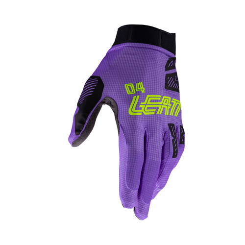 Luva Moto Gripr 1.5 Roxo e Preto - Leatt