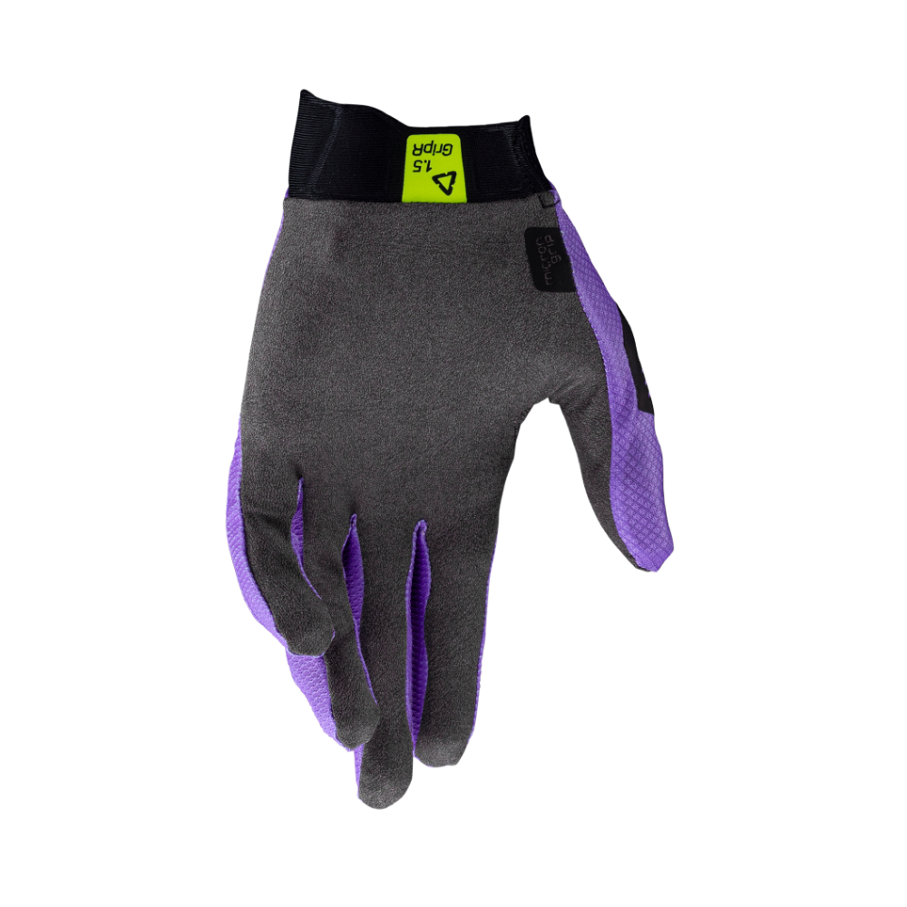 Luva Moto Gripr 1.5 Roxo e Preto - Leatt