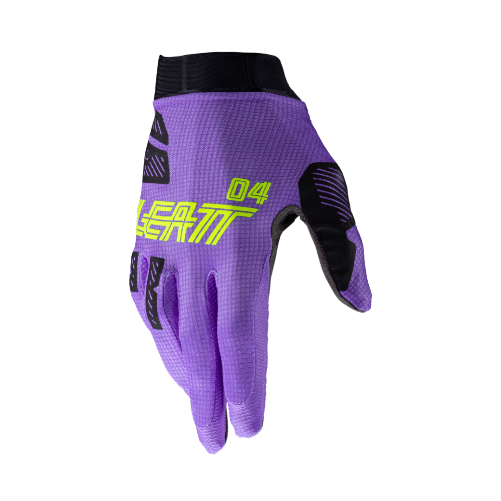 Luva Moto Gripr 1.5 Roxo e Preto - Leatt