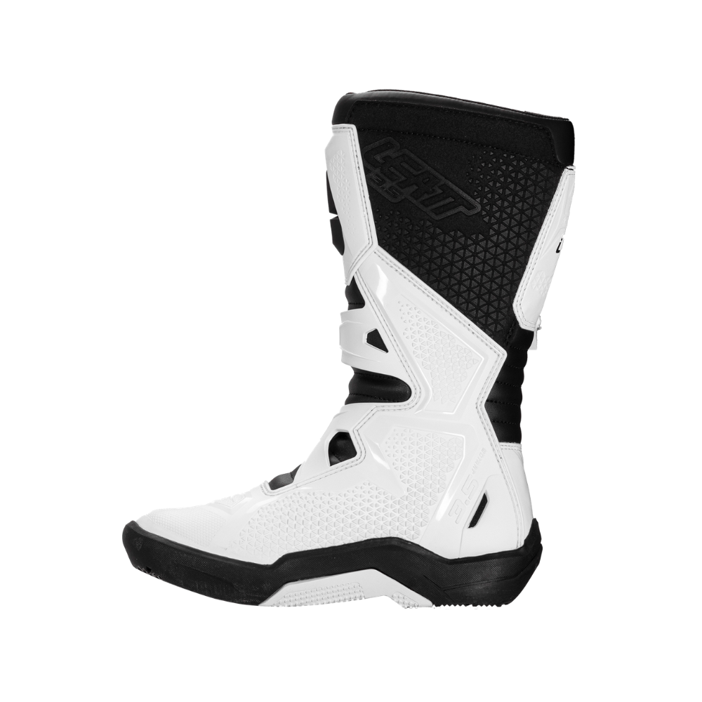 Bota Moto 3.5 Junior Branco e Preto - Leatt