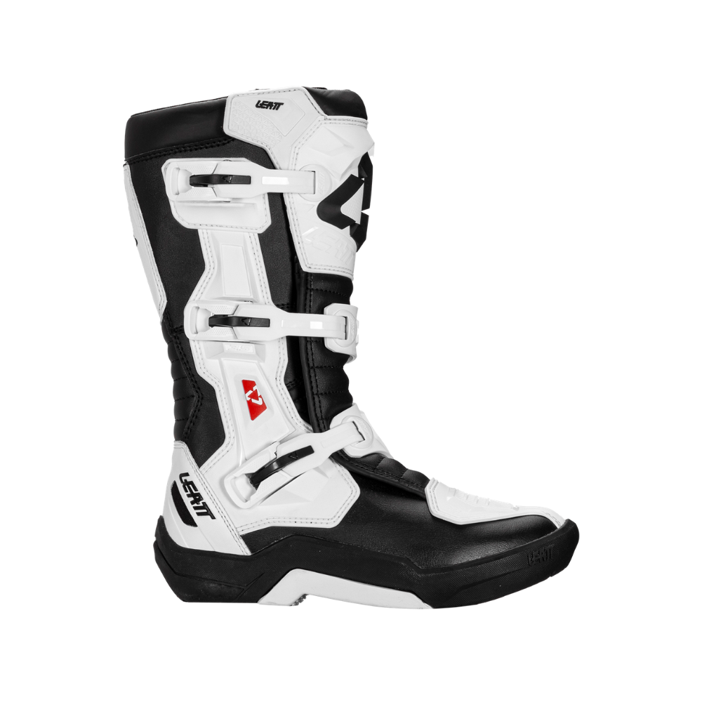 Bota Moto 3.5 Junior Branco e Preto - Leatt