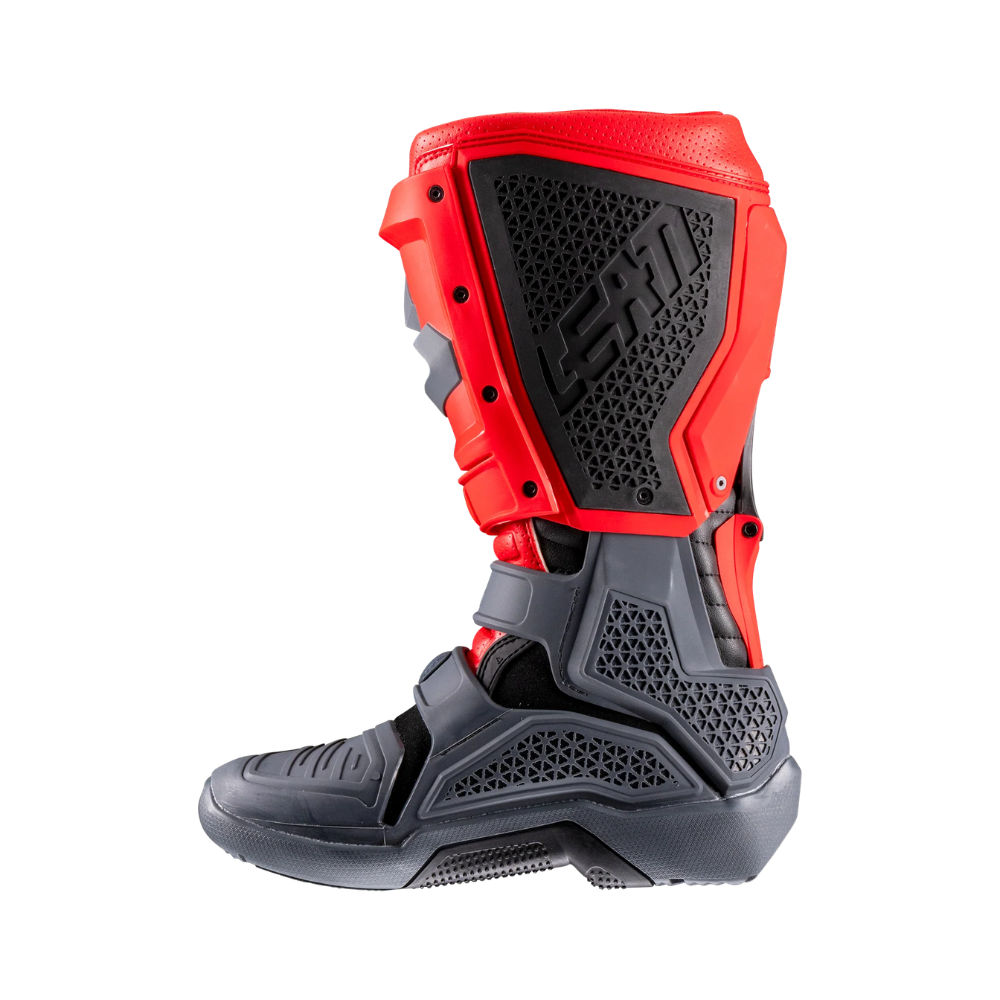 Bota Flexlock Enduro 5.5 Vermelho com Cinza - Leatt