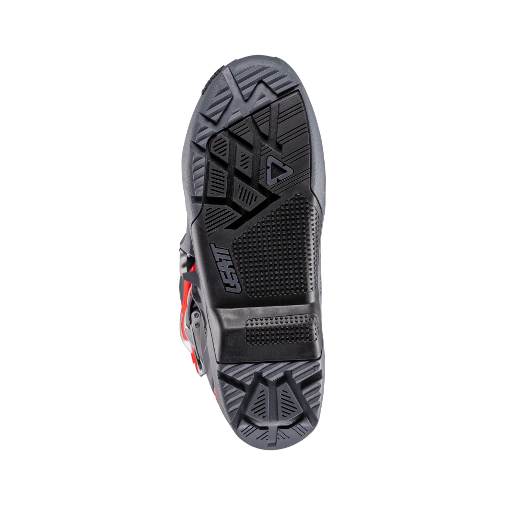 Bota Flexlock Enduro 5.5 Vermelho com Cinza - Leatt