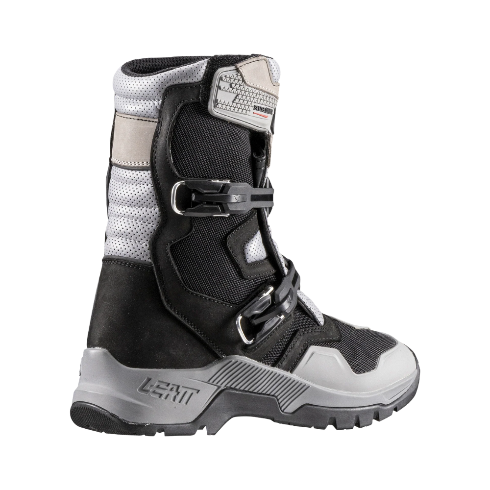 Bota Adventure X-Flow 7.5 Curta Preto com Cinza - Leatt