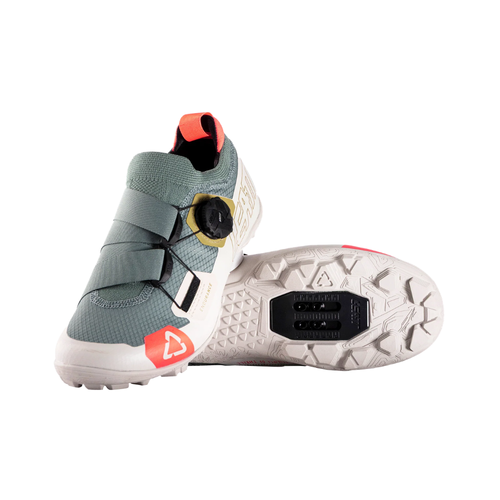 Sapatilha MTB Proclip Endurance 8.0 Feminina Verde com Branco - Leatt