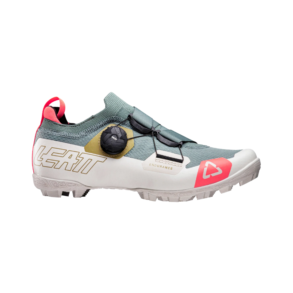 Sapatilha MTB Proclip Endurance 8.0 Feminina Verde com Branco - Leatt