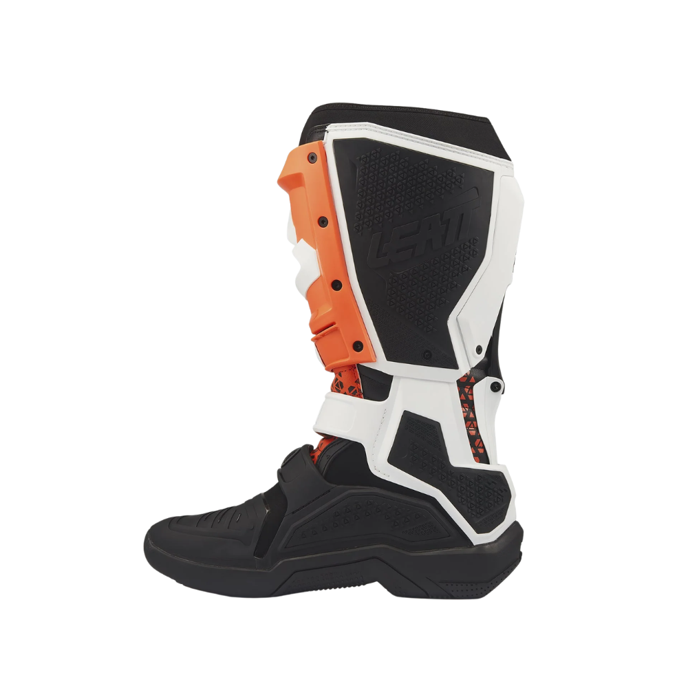 Bota FlexLock Evo 5.5 Branco com Laranja - Leatt
