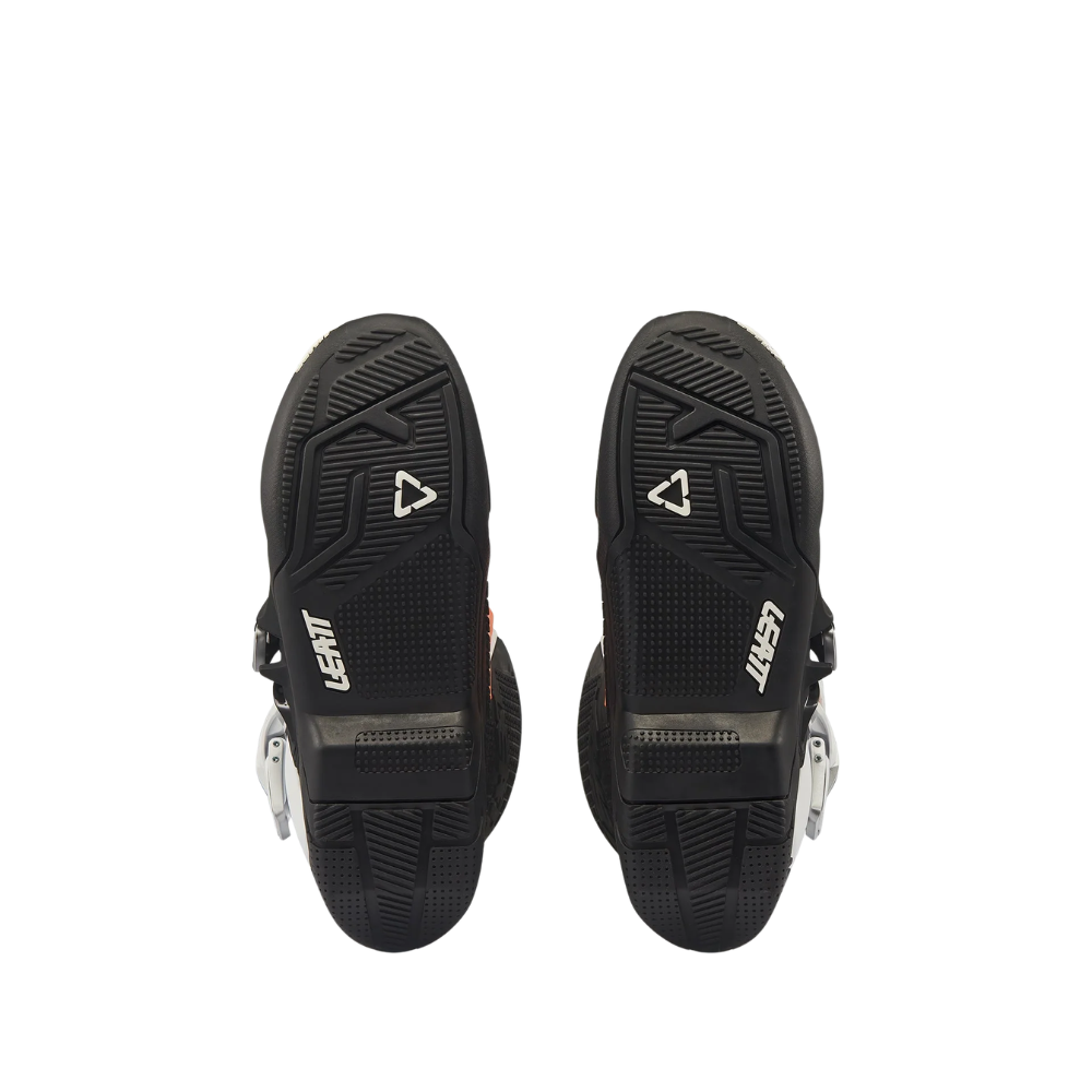 Bota FlexLock Evo 5.5 Branco com Laranja - Leatt