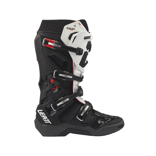 Bota FlexLock Enduro Evo 5.5 Preto com Branco - Leatt