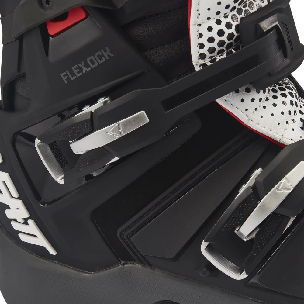 Bota FlexLock Enduro Evo 5.5 Preto com Branco - Leatt