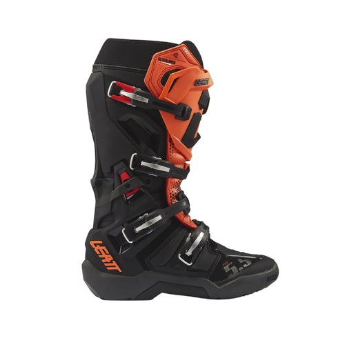 Bota FlexLock Enduro Evo 5.5 Preto com Laranja - Leatt