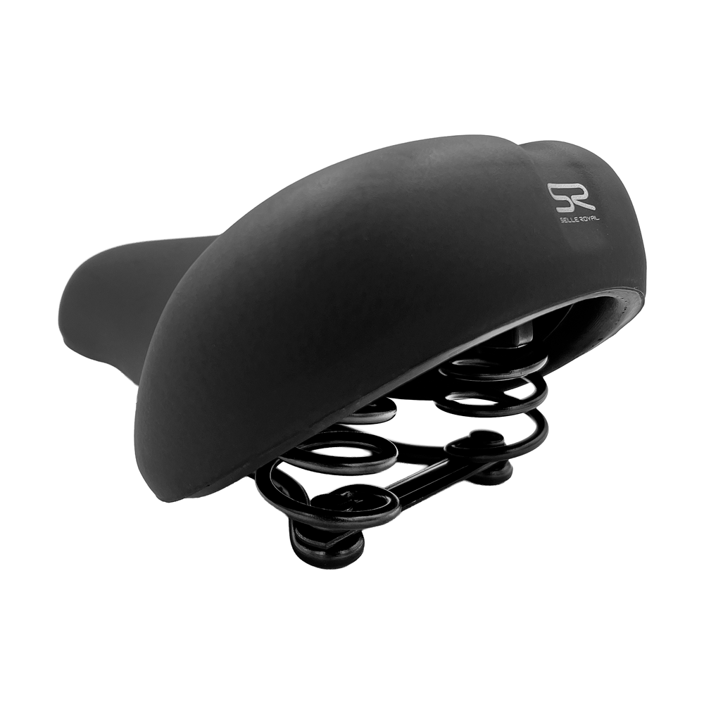 Banco MTB Selim Gel New Viale Com Molas com Bliter Preto - Selle Royal