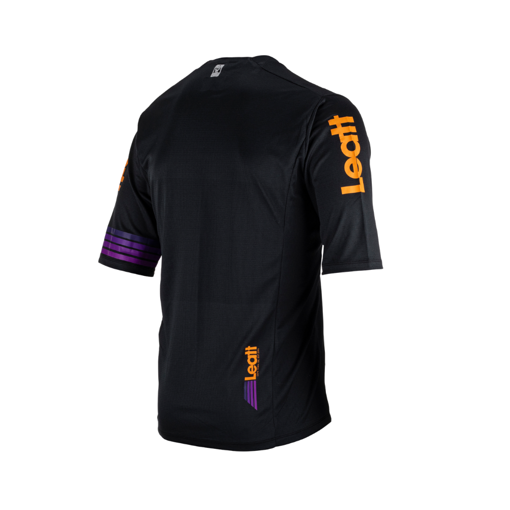 Camisa Mtb Enduro 3.0 Preto e Roxo - Leatt