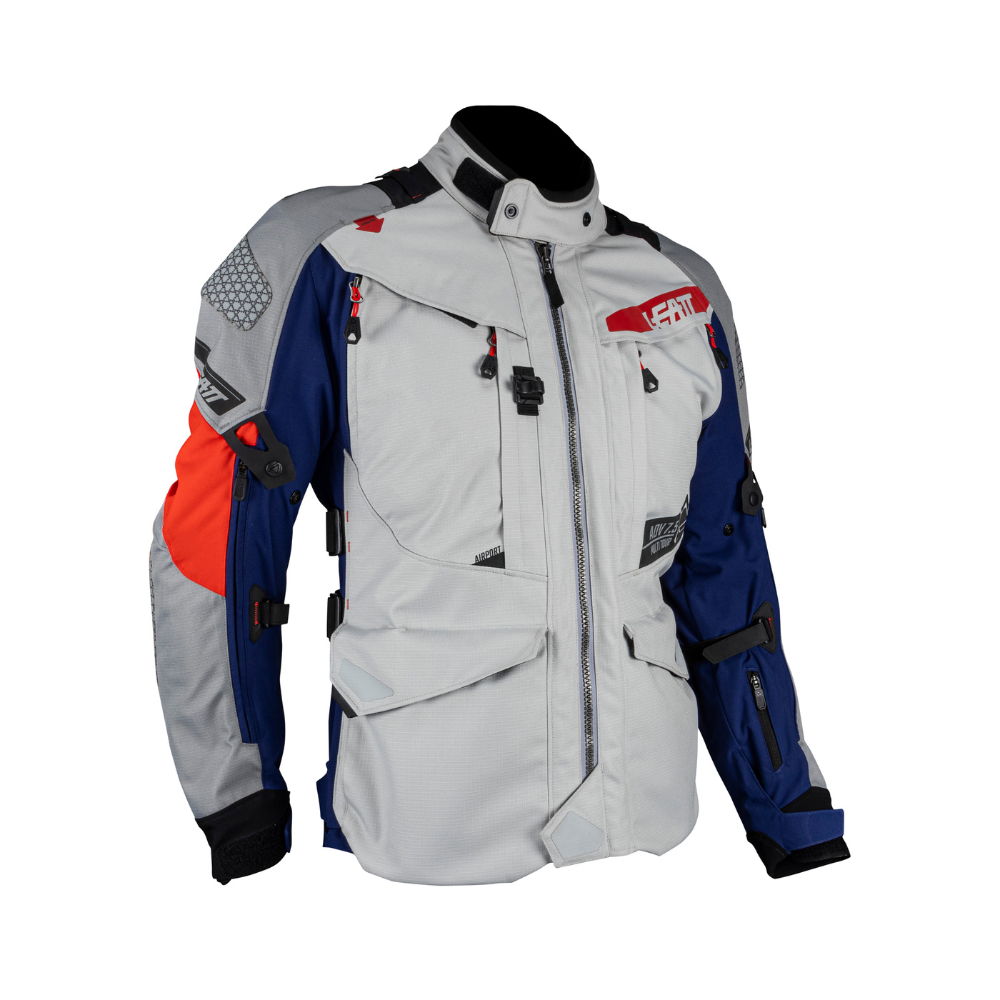 Jaqueta Adventure Multitour 7.5 Cinza e Azul - Leatt