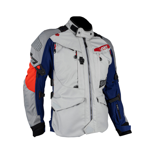 Jaqueta Adventure Multitour 7.5 Cinza e Azul - Leatt