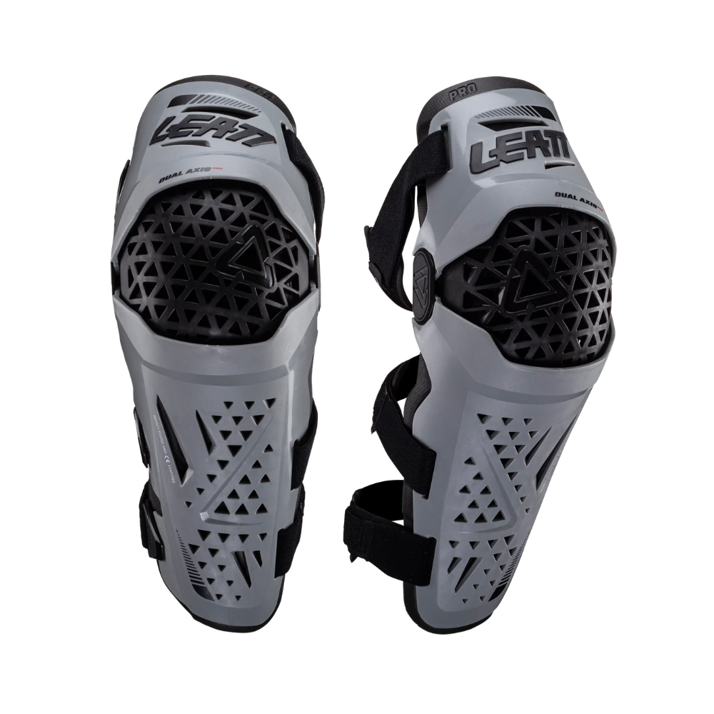 Joelheira Dual Axis Pro Cinza - Leatt