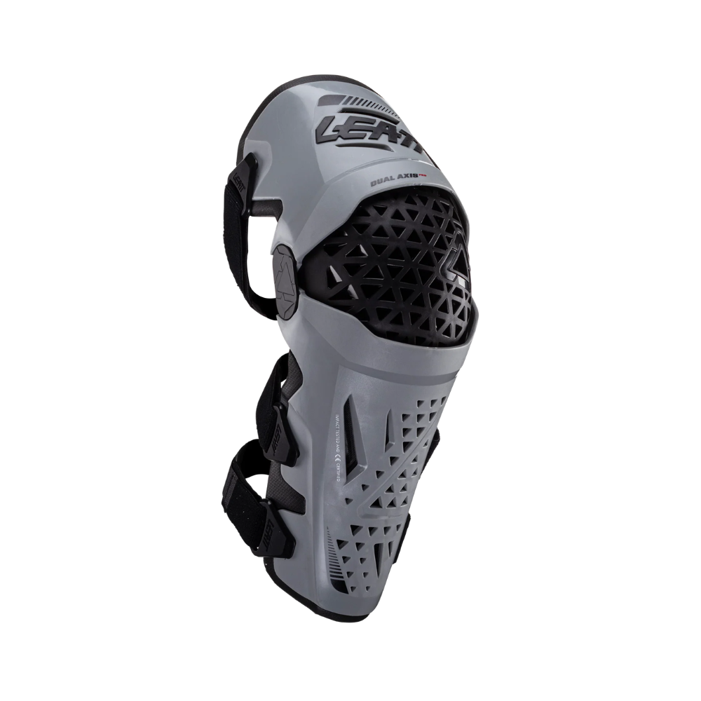 Joelheira Dual Axis Pro Cinza - Leatt