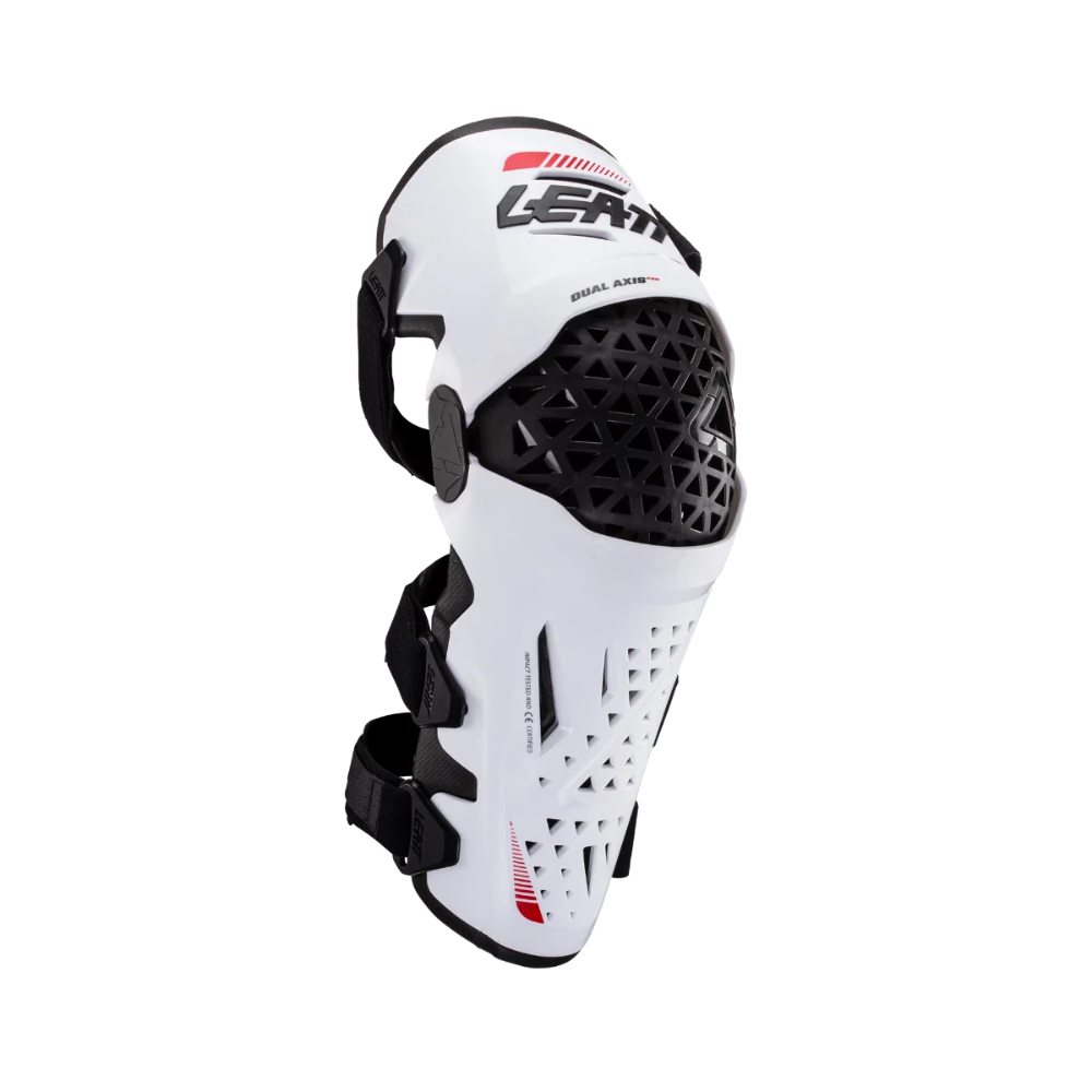 Joelheira Dual Axis Pro Branco - Leatt