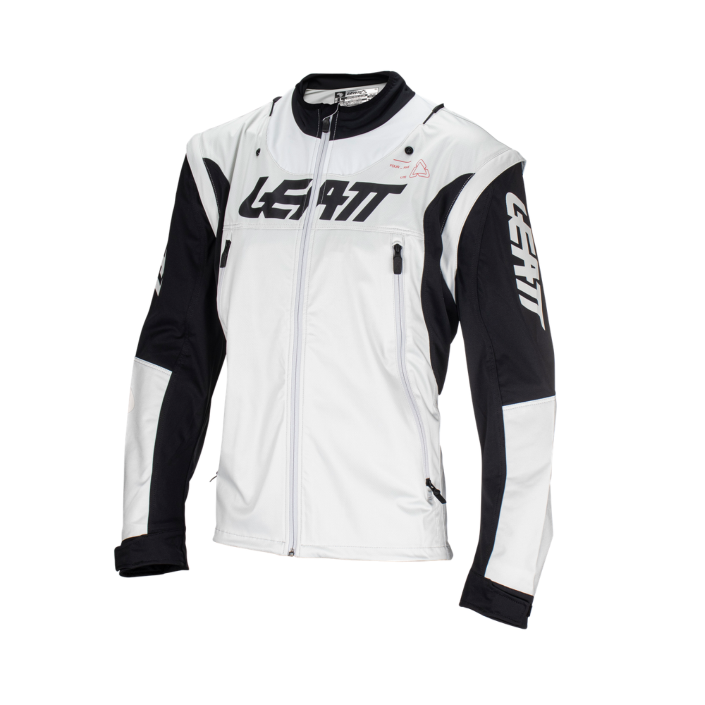 Jaqueta Lite 4.5 Branco com Preto - Leatt