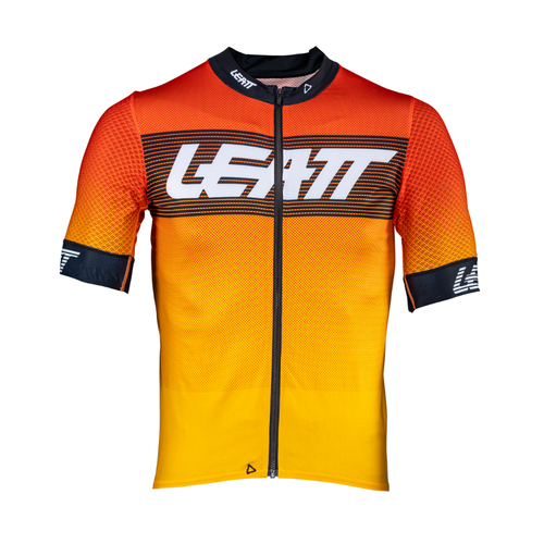 Camisa Mtb Endurance 6.0 Laranja e Amarelo - Leatt