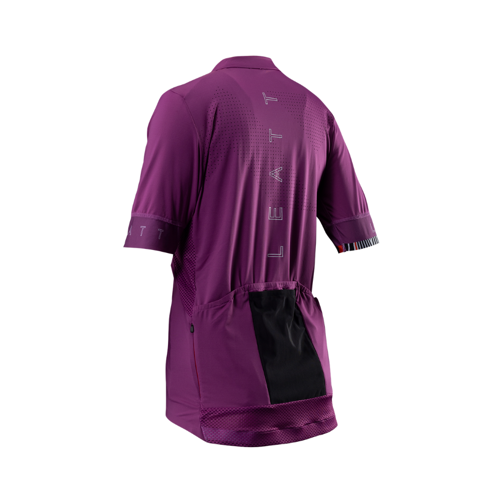 Camisa Mtb Endurance Feminino 5.0 Roxo - Leatt