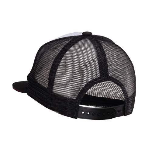Boné Trucker Branco e Preto - Leatt