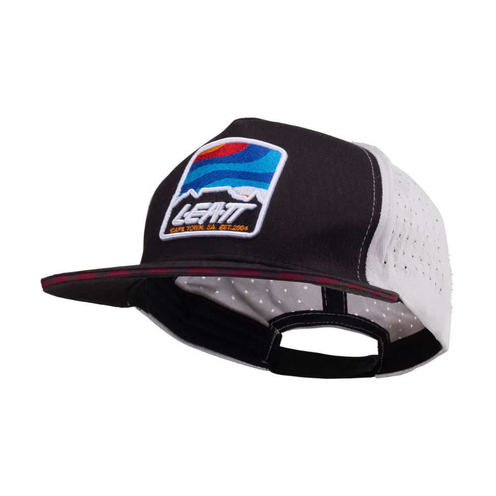 Boné Tech Branco e Preto - Leatt