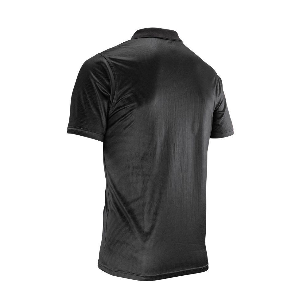 Camisa Polo Manga Curta Preto - Leatt