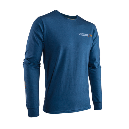 Camiseta Manga Longa Azul - Leatt